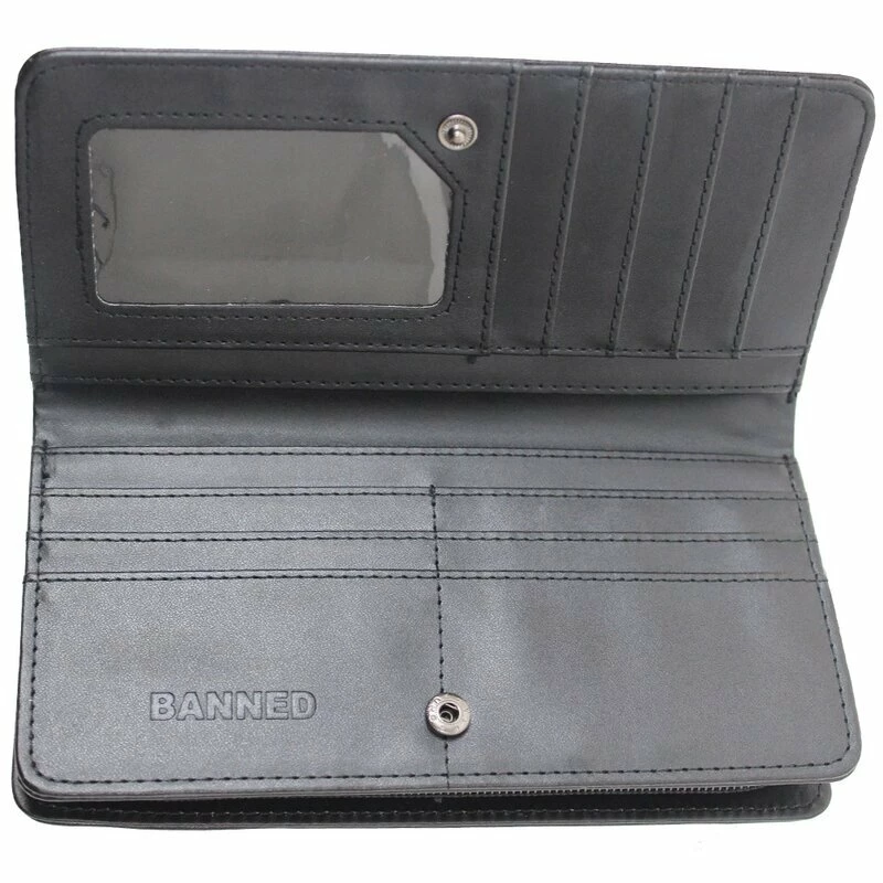 Banned Ladies' Wallet - Spellbinder Black 6 Banned Ladies' Wallet - Spellbinder Black - Image 4