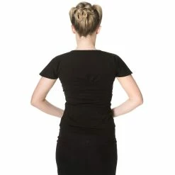 Banned Retro Vintage Top - She Who Dares Black -KILLSTAR SALES banned retro vintage top she who dares black3