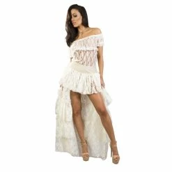Burleska Lace Top - Gypsy Cream -KILLSTAR SALES burleska lace top gypsy cream3