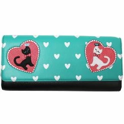 Dancing Days Clutch With Shoulder Chain - Cats In Love