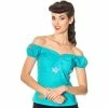 Dancing Days Shoulder-Free Top - Sophia -KILLSTAR SALES dancing days shoulder free top sophia