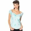 Dancing Days Shoulder-Free Top - Time Lapse -KILLSTAR SALES dancing days shoulder free top time lapse