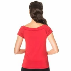 Dancing Days Top - Freyja Red -KILLSTAR SALES dancing days top freyja red4