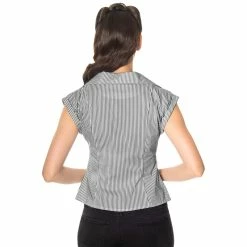 Dancing Days Vintage Blouse - Willows Black -KILLSTAR SALES dancing days vintage blouse willows black3