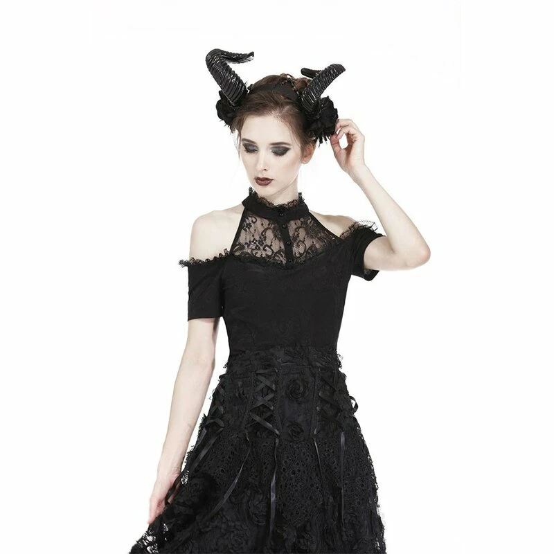 Dark In Love Gothic Top - Off Side 3 Dark In Love Gothic Top - Off Side