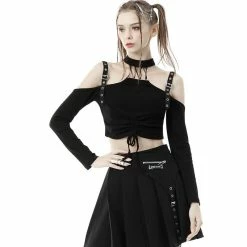 Dark In Love Gothic Top - Patricia 10 Dark In Love Gothic Top - Patricia -KILLSTAR SALES dark in love gothic top patricia 13