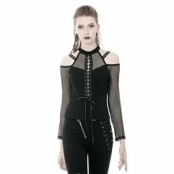 Dark In Love Gothic Top - Punk Long