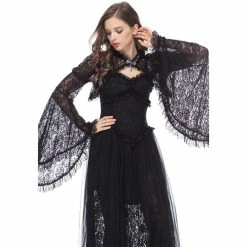 Dark In Love Lace Bolero - Waterfall