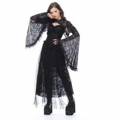 Dark In Love Lace Bolero - Waterfall -KILLSTAR SALES dark in love lace bolero waterfall4