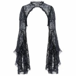Dark In Love Lace Bolero - Waterfall -KILLSTAR SALES dark in love lace bolero waterfall5