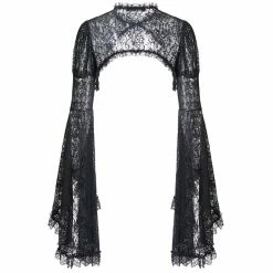 Dark In Love Lace Bolero - Waterfall -KILLSTAR SALES dark in love lace bolero waterfall6