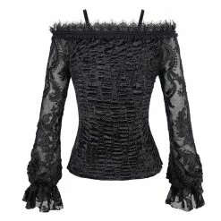 Devil Fashion Blouse - Amber -KILLSTAR SALES devil fashion blouse amber6