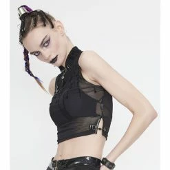 Devil Fashion Crop Top - Cybermate -KILLSTAR SALES devil fashion crop top cybermate 15