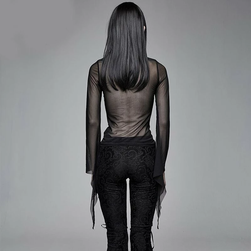 Devil Fashion Gothic Top - Deathkeeper 7 Devil Fashion Gothic Top - Deathkeeper - Image 5