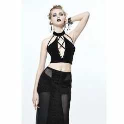 Devil Fashion Halter-Top - Begüm 9 Devil Fashion Halter-Top - Begüm -KILLSTAR SALES devil fashion halter top beguem 13