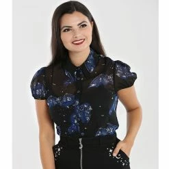 Hell Bunny Blouse - Twilight
