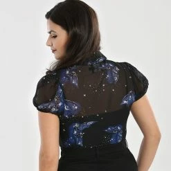 Hell Bunny Blouse - Twilight -KILLSTAR SALES hell bunny blouse twilight5