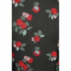 Hell Bunny Chiffon Blouse - Apple Blossom -KILLSTAR SALES hell bunny chiffon blouse apple blossom4