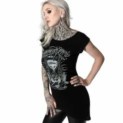 Hyraw Crossback Top - Memento Mori -KILLSTAR SALES hyraw crossback top memento mori 12