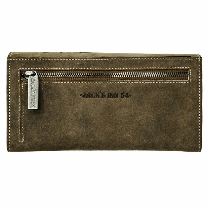 Jack's Inn 54 Leather Wallet - Black Bourbon Value Brown 4 Jack's Inn 54 Leather Wallet - Black Bourbon Value Brown - Image 2