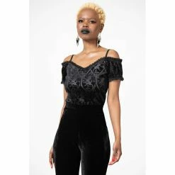 Killstar Bardot Top - Mademoiselle 7 Killstar Bardot Top - Mademoiselle -KILLSTAR SALES killstar bardot top mademoiselle 12