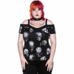 Killstar Bardot Top - Mind Freeze -KILLSTAR SALES killstar bardot top mind freeze 13