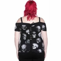 Killstar Bardot Top - Mind Freeze -KILLSTAR SALES killstar bardot top mind freeze 14