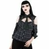 Killstar Blouse - Kalista Teachers Pet Tartan 1 Killstar Blouse - Kalista Teachers Pet Tartan -KILLSTAR SALES killstar blouse kalista teachers pet tartan