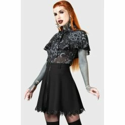 KILLSTAR Blouse - Lunar Soul -KILLSTAR SALES killstar blouse lunar soul4