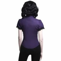Killstar Blouse - Meave Plum -KILLSTAR SALES killstar blouse meave plum3