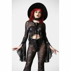 Killstar Blouse - Wicked Rose 9 Killstar Blouse - Wicked Rose -KILLSTAR SALES killstar blouse wicked rose2