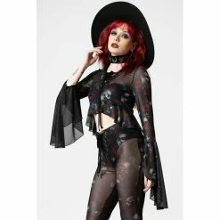 Killstar Blouse - Wicked Rose 12 Killstar Blouse - Wicked Rose -KILLSTAR SALES killstar blouse wicked rose5