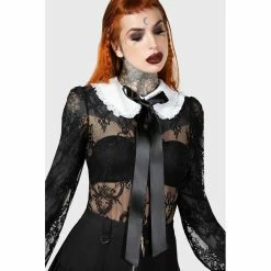 KILLSTAR Blouse - Wicked Story 9 KILLSTAR Blouse - Wicked Story -KILLSTAR SALES killstar blouse wicked story4