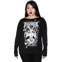 Killstar Boatneck Top - Firestarter -KILLSTAR SALES killstar boatneck top firestarter 14