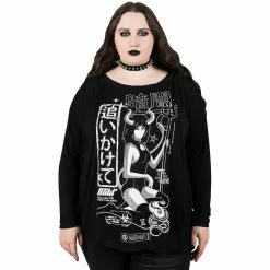 Killstar Boatneck Top - Follow Me -KILLSTAR SALES killstar boatneck top follow me 13