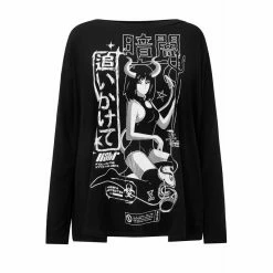 Killstar Boatneck Top - Follow Me -KILLSTAR SALES killstar boatneck top follow me 16