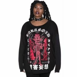 Killstar Boatneck Top - Paranoid -KILLSTAR SALES killstar boatneck top paranoid 14