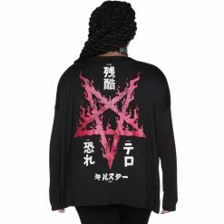 Killstar Boatneck Top - Paranoid -KILLSTAR SALES killstar boatneck top paranoid 15