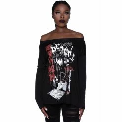 Killstar Boatneck Top - Release Me