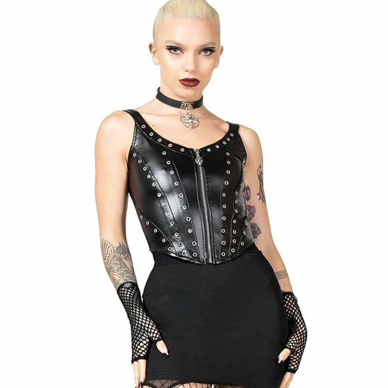 KILLSTAR Corset Top - Smoke For Sinners 2 KILLSTAR Corset Top - Smoke For Sinners