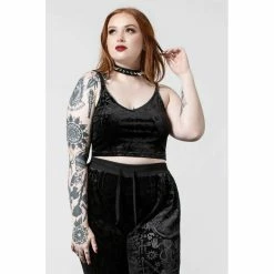 Killstar Crop Top - Ataraxia -KILLSTAR SALES killstar crop top ataraxia 13
