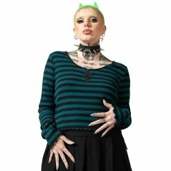 KILLSTAR Crop Top - Chimera Green