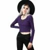 KILLSTAR Crop Top - Chimera Lila