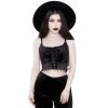 Killstar Crop Top - Dark Dahlia -KILLSTAR SALES killstar crop top dark dahlia 1