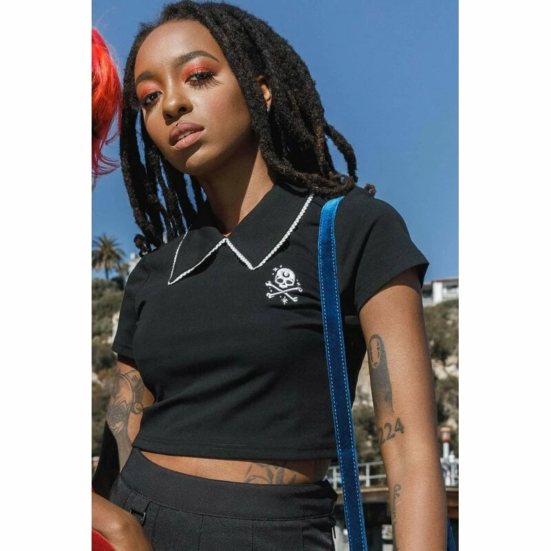 Killstar Crop Top - Dead Dawn 5 Killstar Crop Top - Dead Dawn - Image 3