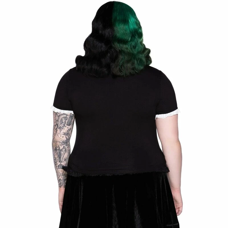 Killstar Crop Top - Fallen Angels 6 Killstar Crop Top - Fallen Angels - Image 4