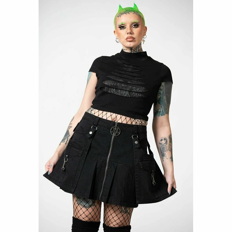 Killstar Crop Top - Hettie 4 Killstar Crop Top - Hettie - Image 2