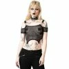 Killstar Crop Top - Hurricane Fishnet