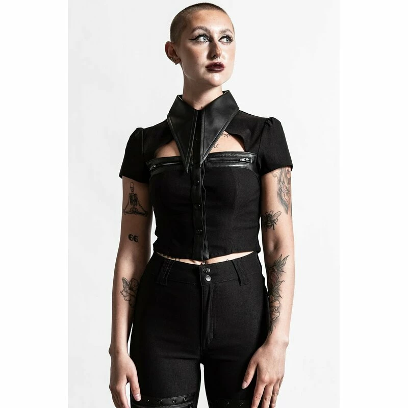 Killstar Crop Top - Insomnia 4 Killstar Crop Top - Insomnia - Image 2