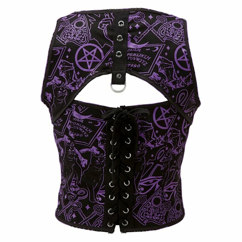 Killstar Crop Top - Miss Morbid Hold Tight 6 Killstar Crop Top - Miss Morbid Hold Tight - Image 4